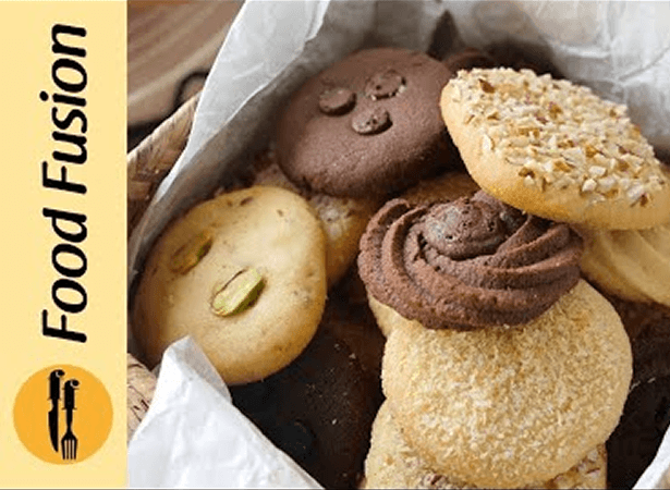 Bakery Biscuits Without Oven Recipe by Food Fusion (Ramzan Special)