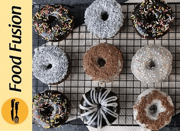 Chocolate Donuts Recipe By Food Fusion